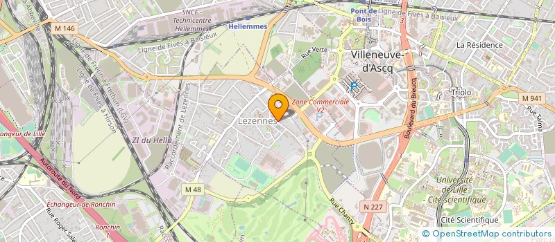 localisation de l'entreprise MONSIEUR JOSE DE NOBREGA à LILLE