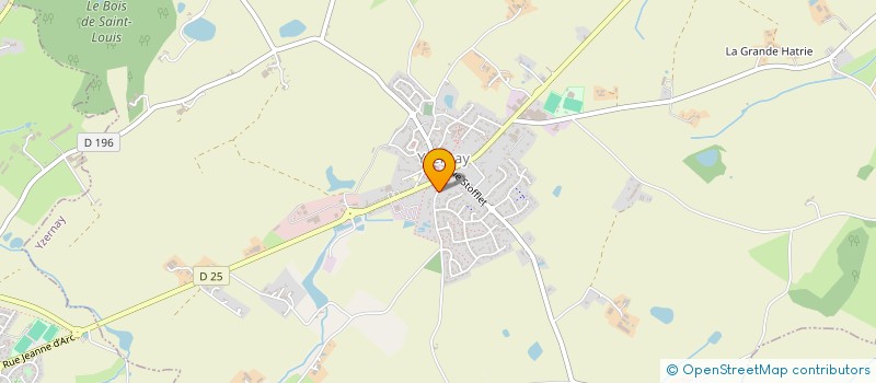 localisation de l'entreprise MONSIEUR JOSE DE OLIVEIRA  MAULEVRIER