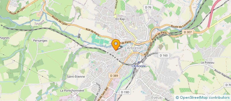 localisation de l'entreprise MONSIEUR JOSE DE OLIVEIRA FERRAZ à L'ARBRESLE