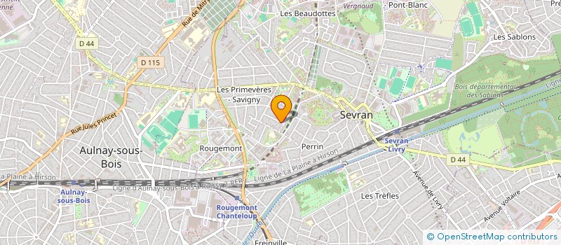 localisation de l'entreprise MONSIEUR JOSE DE OLIVEIRA MAGALHAES à SEVRAN