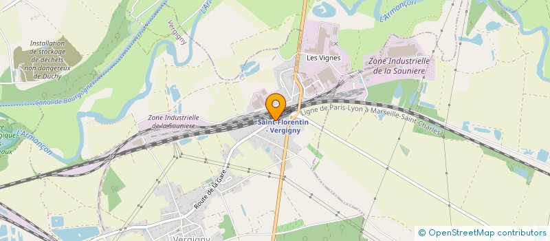 localisation de l'entreprise MONSIEUR JOSE DE PINHO  VERGIGNY