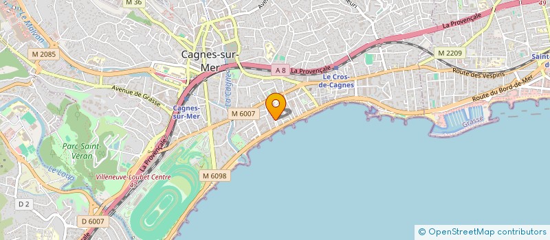 localisation de l'entreprise MONSIEUR JOSE DE PINHO à CAGNES-SUR-MER