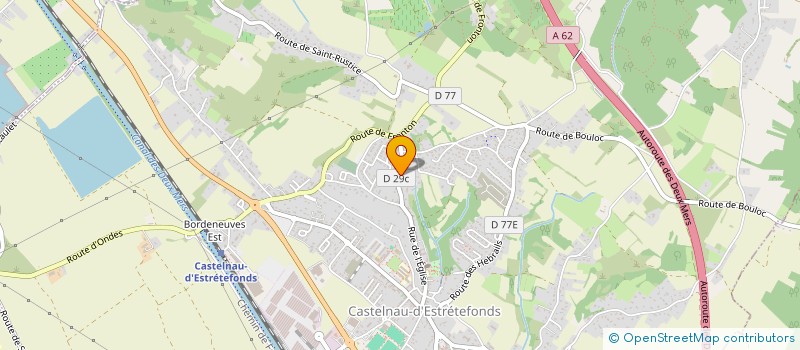 localisation de l'entreprise MONSIEUR JOSE DE PINHO FERNANDES à CASTELNAU-D'ESTRETEFONDS