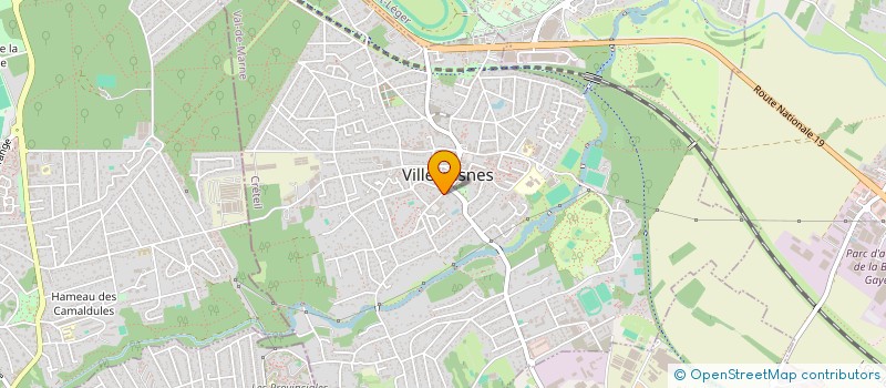 localisation de l'entreprise MONSIEUR JOSE DE SOUSA  VILLECRESNES