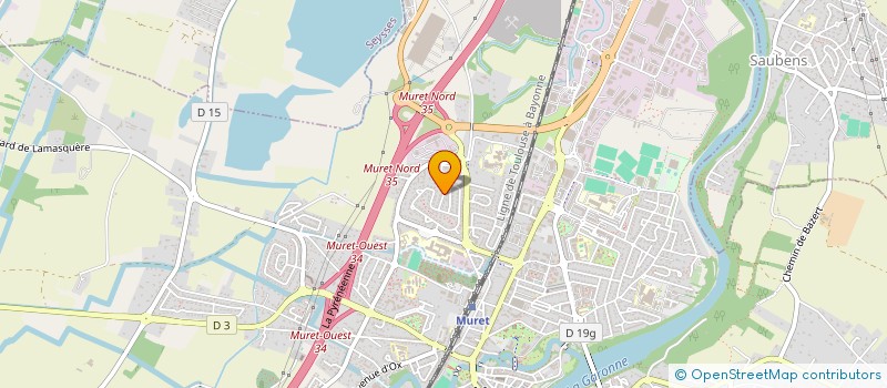 localisation de l'entreprise MONSIEUR JOSE DE SOUSA  MURET