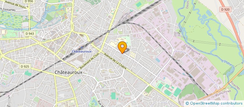 localisation de l'entreprise MONSIEUR JOSE DE SOUSA à CHATEAUROUX