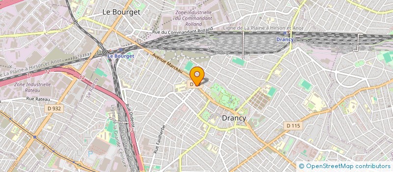 localisation de l'entreprise MONSIEUR JOSE DE VILHENA ROQUE  DRANCY