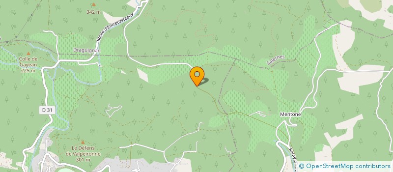 localisation de l'entreprise MONSIEUR JOSE DEFFORGE  ENTRECASTEAUX