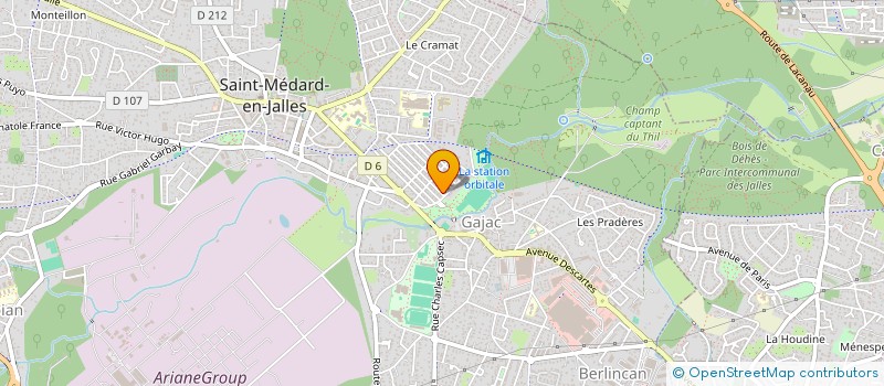 localisation de l'entreprise MONSIEUR JOSE DEL CAMPO GOYENECHEA  SAINT-MEDARD-EN-JALLES