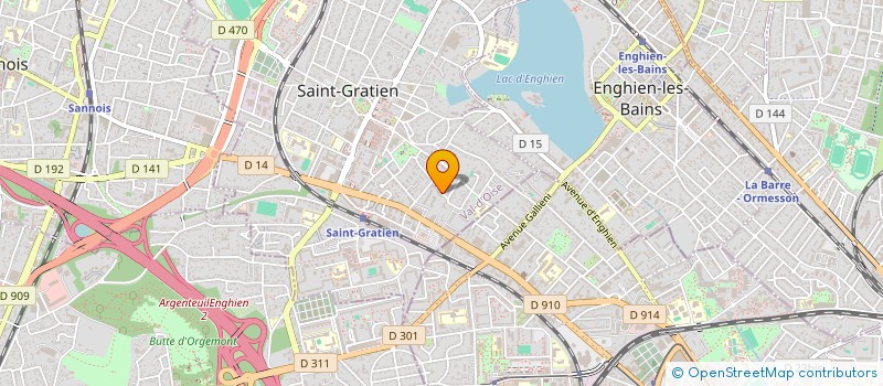 localisation de l'entreprise MONSIEUR JOSE DEL VALLE  SAINT-GRATIEN