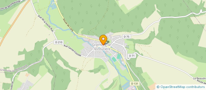 localisation de l'entreprise MONSIEUR JOSE DELATTRE à GRAINVILLE-LA-TEINTURIERE