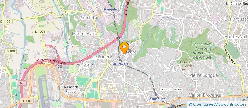 localisation de l'entreprise MONSIEUR JOSE DELFURIA à CANNES