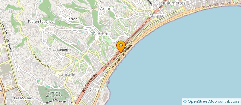localisation de l'entreprise MONSIEUR JOSE DESCHAMPS à NICE