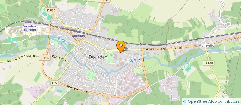 localisation de l'entreprise MONSIEUR JOSE DIAS DA SILVA à DOURDAN