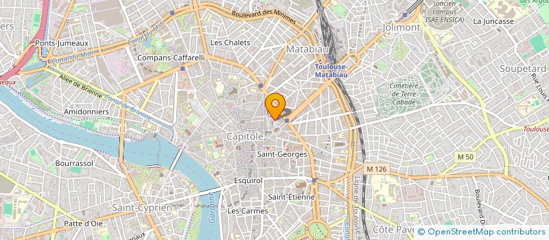 localisation de l'entreprise MONSIEUR JOSE DIAZ LUGO à TOULOUSE
