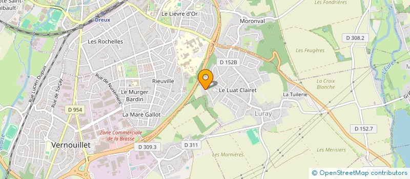 localisation de l'entreprise MONSIEUR JOSE DIEZ à LURAY