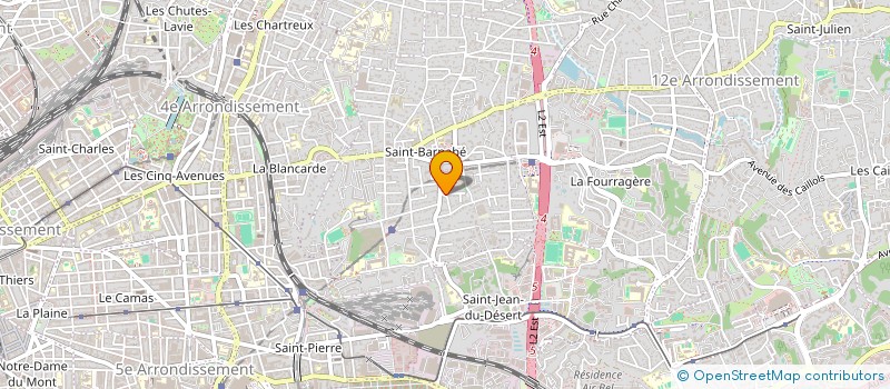 localisation de l'entreprise MONSIEUR JOSE DIOUF  MARSEILLE