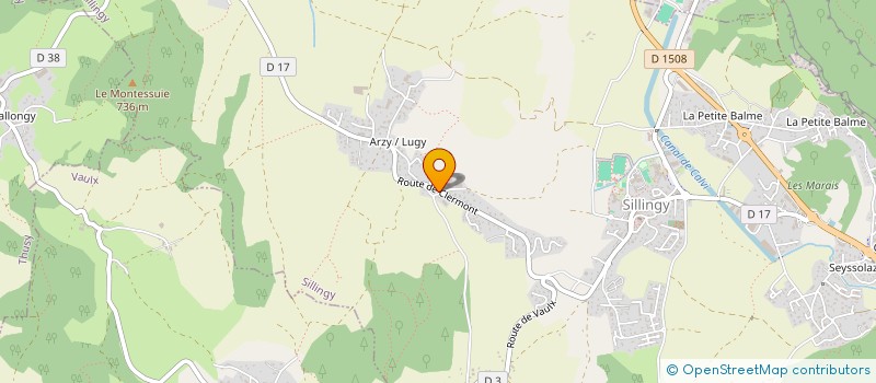 localisation de l'entreprise MONSIEUR JOSE DIZ GRANA  SILLINGY