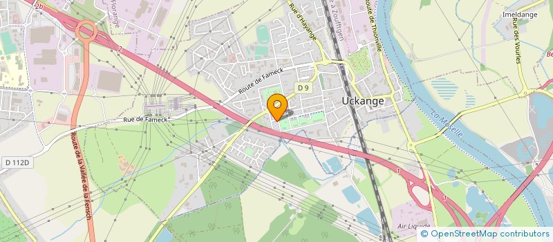 localisation de l'entreprise MONSIEUR JOSE DJELIL  UCKANGE