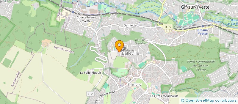 localisation de l'entreprise MONSIEUR JOSE DOIRADO FERREIRA  GIF-SUR-YVETTE