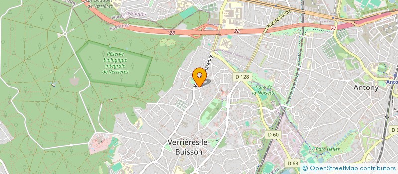 localisation de l'entreprise MONSIEUR JOSE DOMINGUES à VERRIERES-LE-BUISSON