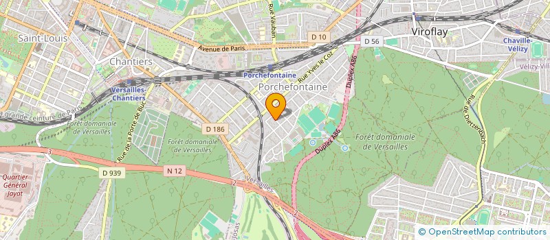 localisation de l'entreprise MONSIEUR JOSE DOMINGUES TEIXEIRA à VERSAILLES