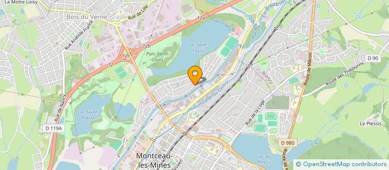 localisation de l'entreprise MONSIEUR JOSE DONCKERS  MONTCEAU-LES-MINES