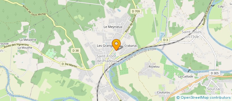 localisation de l'entreprise MONSIEUR JOSE DOS SANTOS ALMEIDA à SAINT-FRONT-DE-PRADOUX