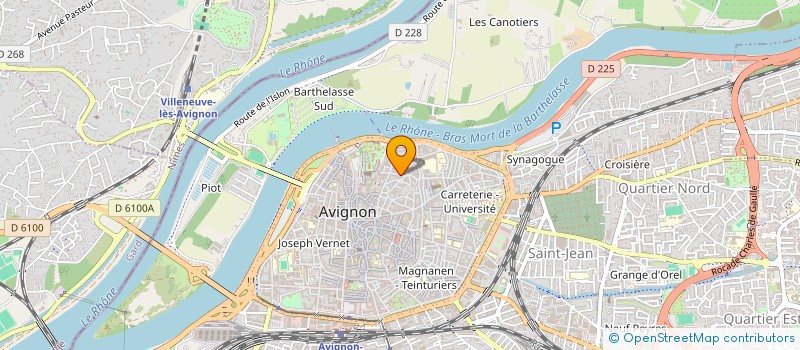 localisation de l'entreprise MONSIEUR JOSE DOS SANTOS BRITO à AVIGNON