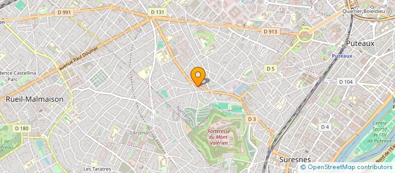 localisation de l'entreprise MONSIEUR JOSE DOS SANTOS CORREIA  NANTERRE