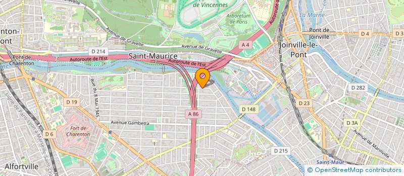 localisation de l'entreprise MONSIEUR JOSE DOS SANTOS FORTES FERREIRA à MAISONS-ALFORT