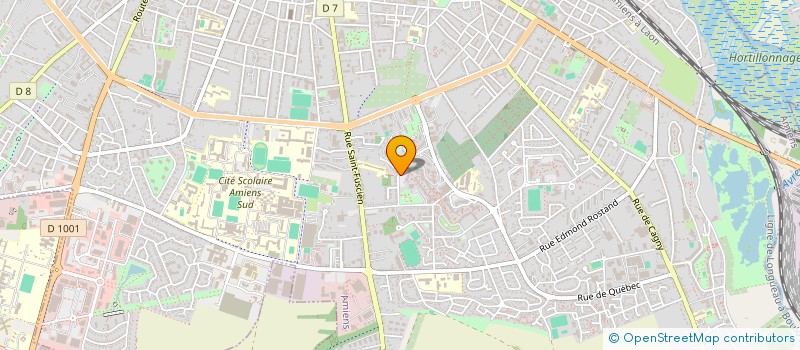 localisation de l'entreprise MONSIEUR JOSE DOS SANTOS PEREIRA  AMIENS