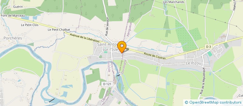 localisation de l'entreprise MONSIEUR JOSE DOS SANTOS RESENDE  SAINT-ANTOINE-SUR-L'ISLE