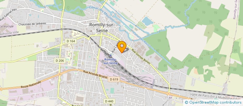 localisation de l'entreprise MONSIEUR JOSE DUARTE  ROMILLY-SUR-SEINE