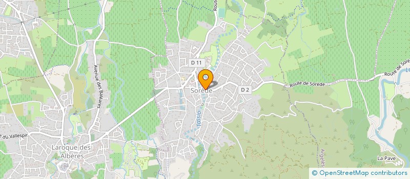 localisation de l'entreprise MONSIEUR JOSE DURU  SOREDE