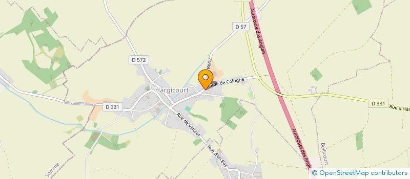 localisation de l'entreprise MONSIEUR JOSE EDON  HARGICOURT