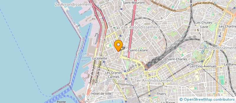 localisation de l'entreprise MONSIEUR JOSE EDUARDO ALVES à MARSEILLE