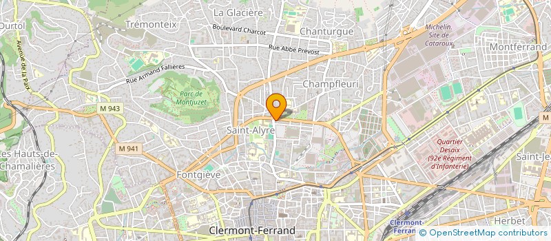 localisation de l'entreprise MONSIEUR JOSE ELADIIO ARTEAGA JUSTINIANO à CLERMONT-FERRAND