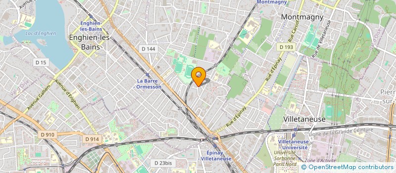 localisation de l'entreprise MONSIEUR JOSE ERNANI COUTINHO MACHADO  DEUIL-LA-BARRE