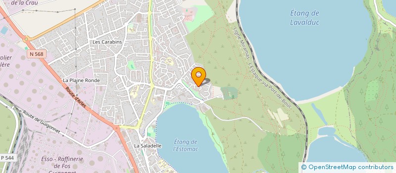 localisation de l'entreprise MONSIEUR JOSE ESCUDERO  FOS-SUR-MER