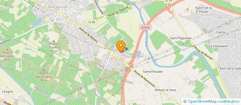 localisation de l'entreprise MONSIEUR JOSE ESPINOS à BEZIERS