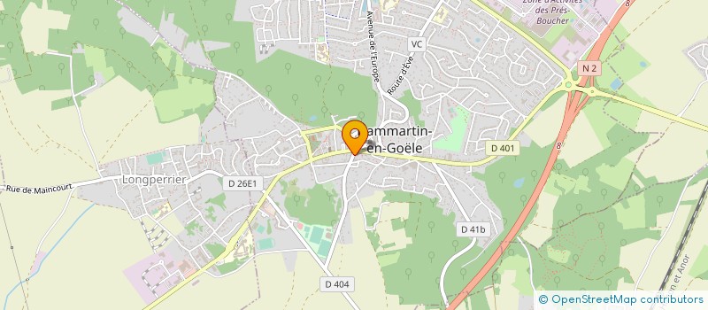 localisation de l'entreprise MONSIEUR JOSE ESPOSITO à DAMMARTIN-EN-GOELE