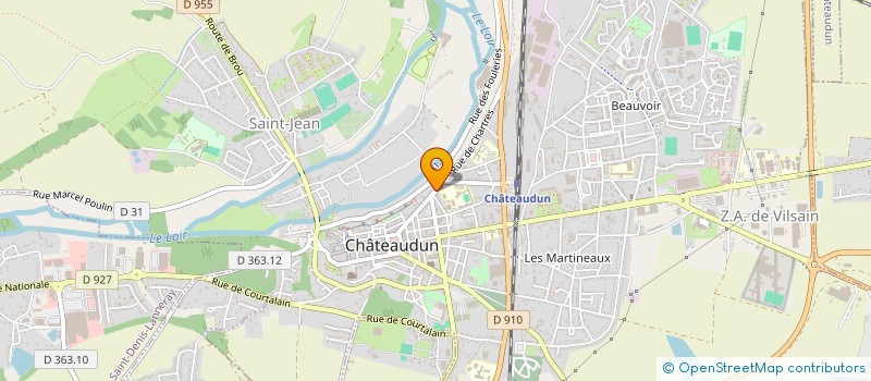 localisation de l'entreprise MONSIEUR JOSE ESTEBANEZ à CHATEAUDUN