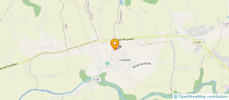 localisation de l'entreprise MONSIEUR JOSE ESTEVES  SAINT-GAUZENS