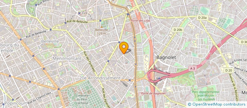 localisation de l'entreprise MONSIEUR JOSE ESTRELA  PARIS