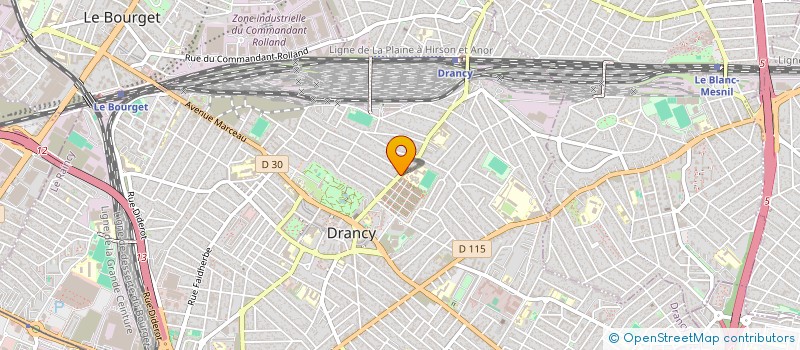 localisation de l'entreprise MONSIEUR JOSE FACHADA à DRANCY