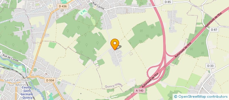 localisation de l'entreprise MONSIEUR JOSE FARIA  QUINCY-VOISINS