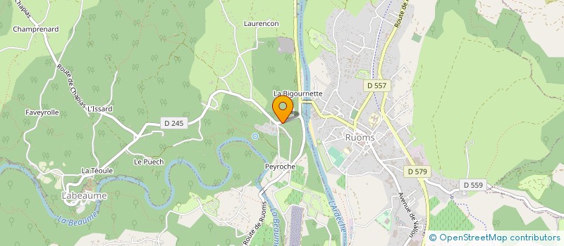 localisation de l'entreprise MONSIEUR JOSE FELIX  LABEAUME