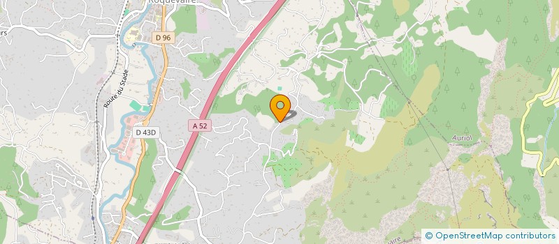 localisation de l'entreprise MONSIEUR JOSE FERNANDES  ROQUEVAIRE