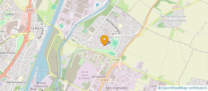 localisation de l'entreprise MONSIEUR JOSE FERNANDES  COLOMBELLES